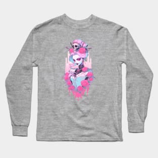 Ominous Lady Long Sleeve T-Shirt